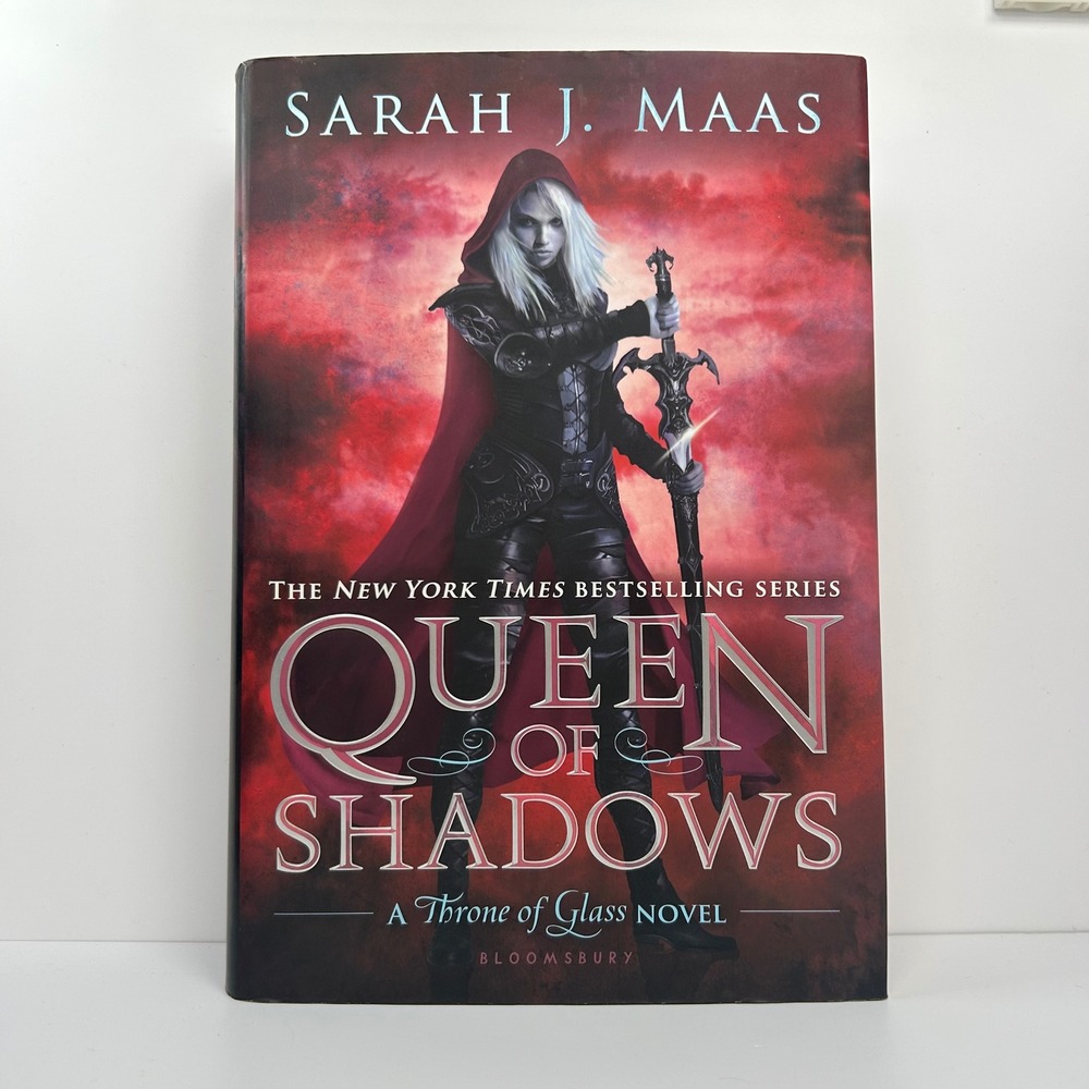 Queen of Shadows Hardcover 2nd Print by Sarah J. Maas Throne of Glass